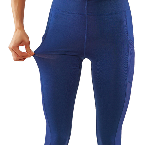 Yoga leggings with side mesh pockets - Picture 5 of 5